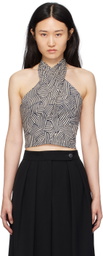 Staud Navy Kai Tank Top