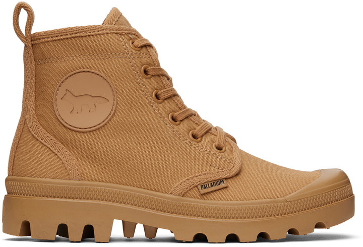 Photo: Maison Kitsuné Tan Palladium Edition Pallabrousse Sneakers