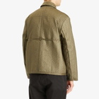 Craig Men's Quilted Worker Jacket in Green