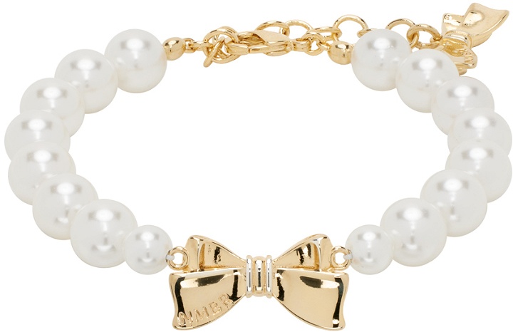 Photo: Numbering White & Gold #9902 Bracelet