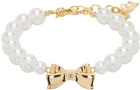 Numbering White & Gold #9902 Bracelet