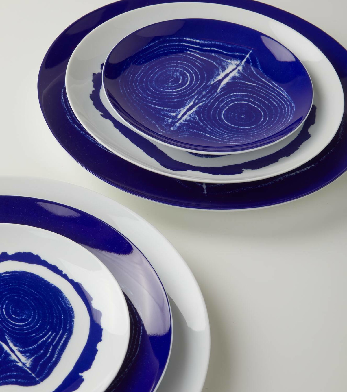 Cassina x Ginori 1735 Tronc set of 2 dessert plates