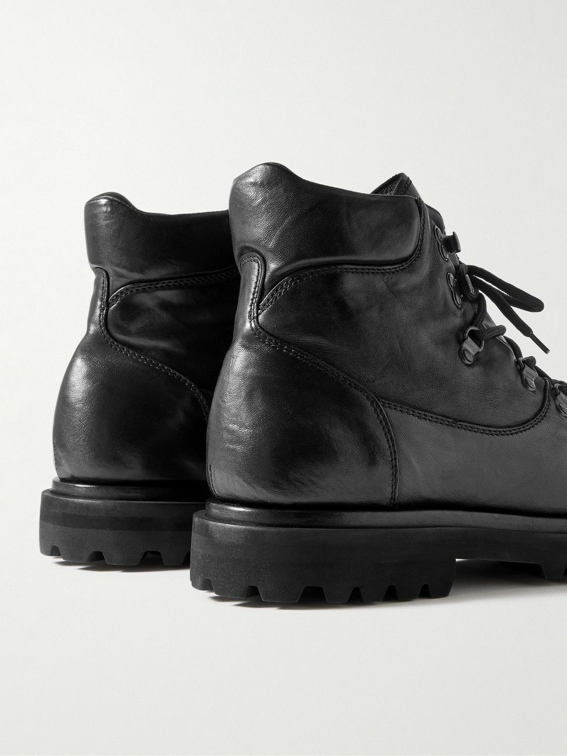 Officine Creative - Eventual Leather Boots - Black Officine