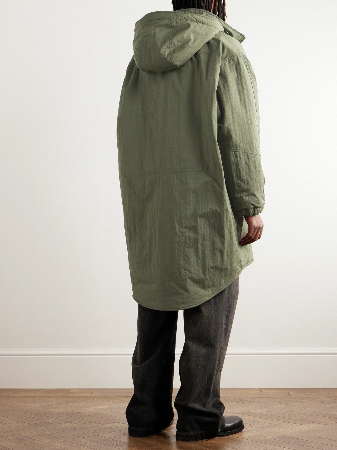 Our Legacy - Fenrir Padded Cotton-Blend Parka - Green Our Legacy