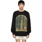 Loewe Black Totem Window Sweatshirt