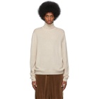 Gucci Off-White Wool Cashmere Turtleneck