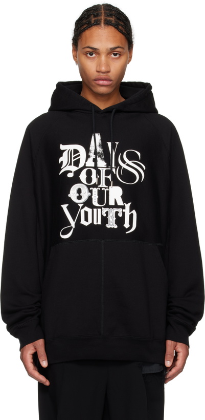 Photo: TAKAHIROMIYASHITA TheSoloist. Black Oversized Hoodie