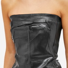Rick Owens Women's Bustier Top in Black