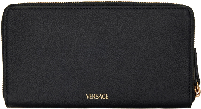 Versace Black 'La Medusa' Wallet Versace