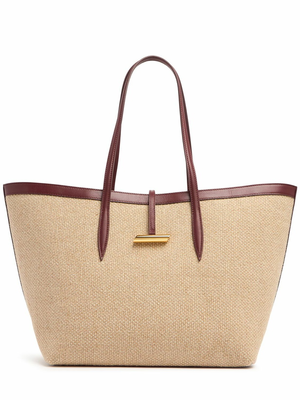 Photo: LITTLE LIFFNER Penne Linen Tote Bag