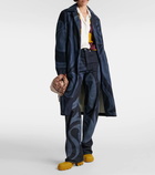 Dries Van Noten Embroidered denim coat