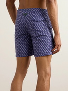 Sid Mashburn - Slim-Fit Mid-Length Printed Swim Shorts - Blue