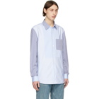 Burberry Blue Striped Chelmsford Shirt