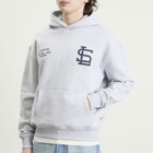 Club 1984 Men's Sl Atheltics Hoodie in Grey Marl