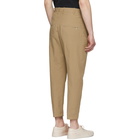 Neil Barrett Beige Textured Cotton Trousers