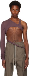 Rick Owens Purple Banana Skeletank Tank Top