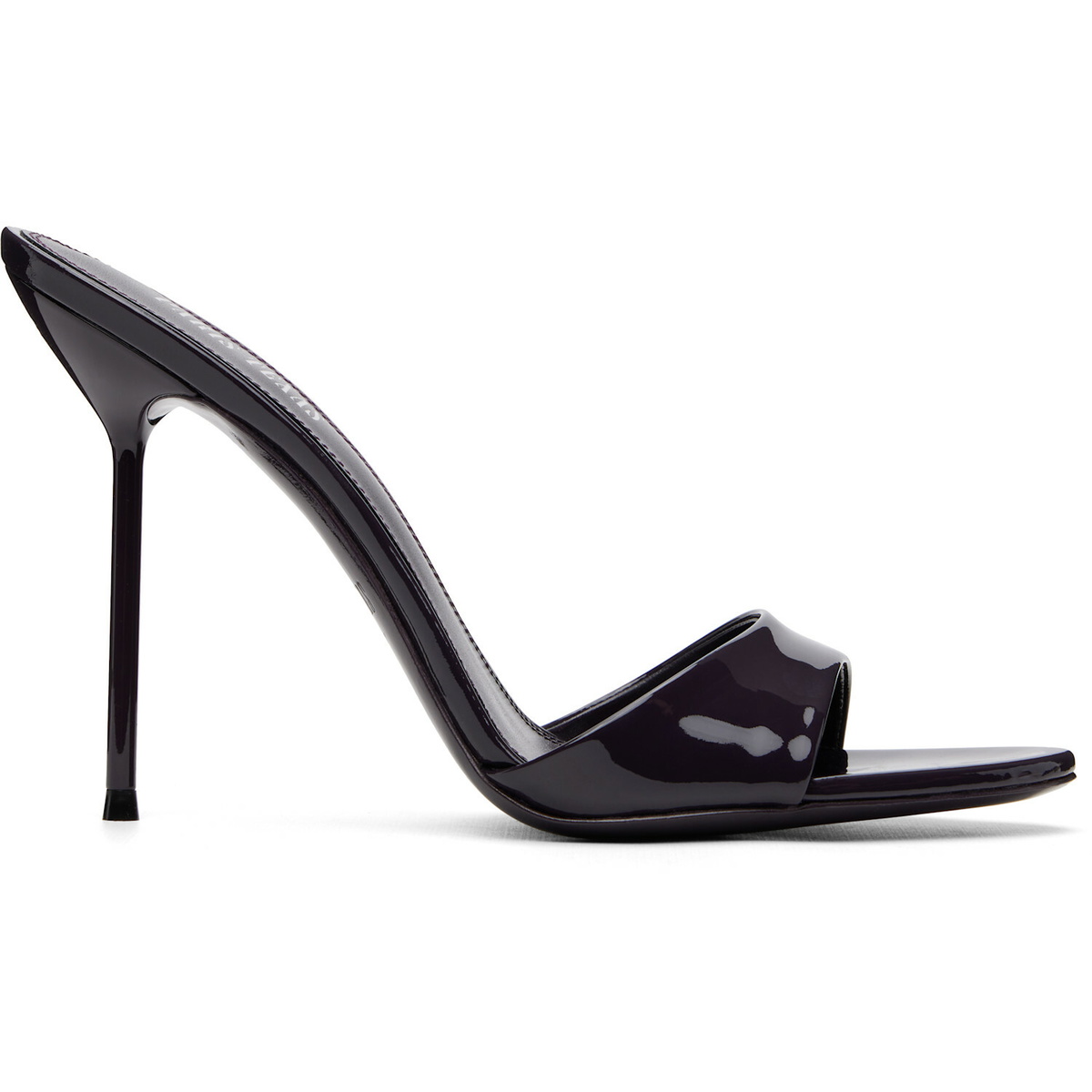 Paris Texas Purple Lidia Mule 105 Heeled Sandals