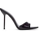 Paris Texas Purple Lidia Mule 105 Heeled Sandals