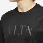 Valentino Men's VLTN T-Shirt in Black
