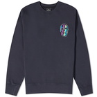 Paul Smith Men's Stripe Crew Sweater in Blue