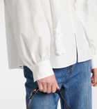 Chloé Broderie anglaise cotton poplin blouse