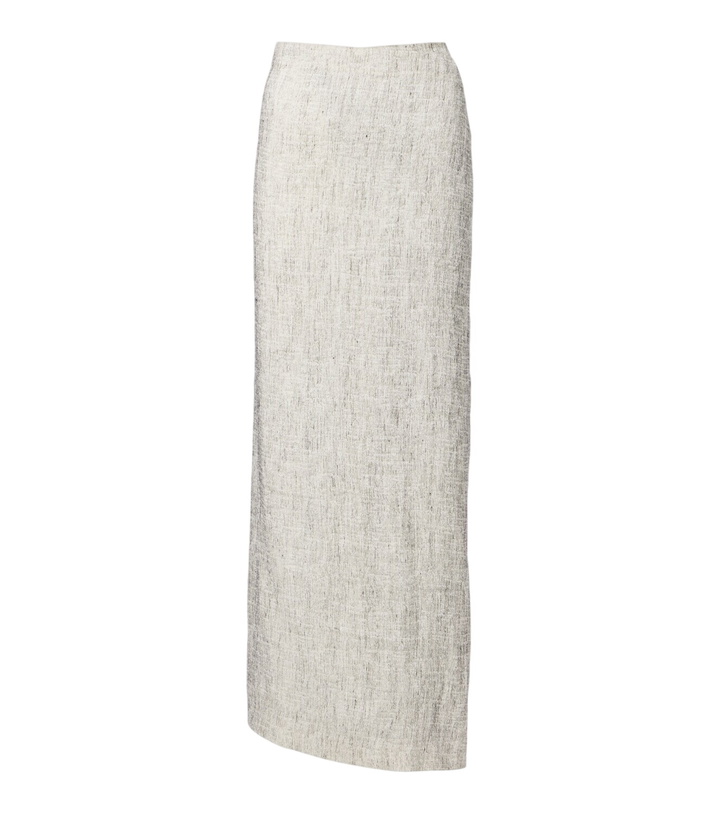 Photo: The Row Linen and silk maxi skirt