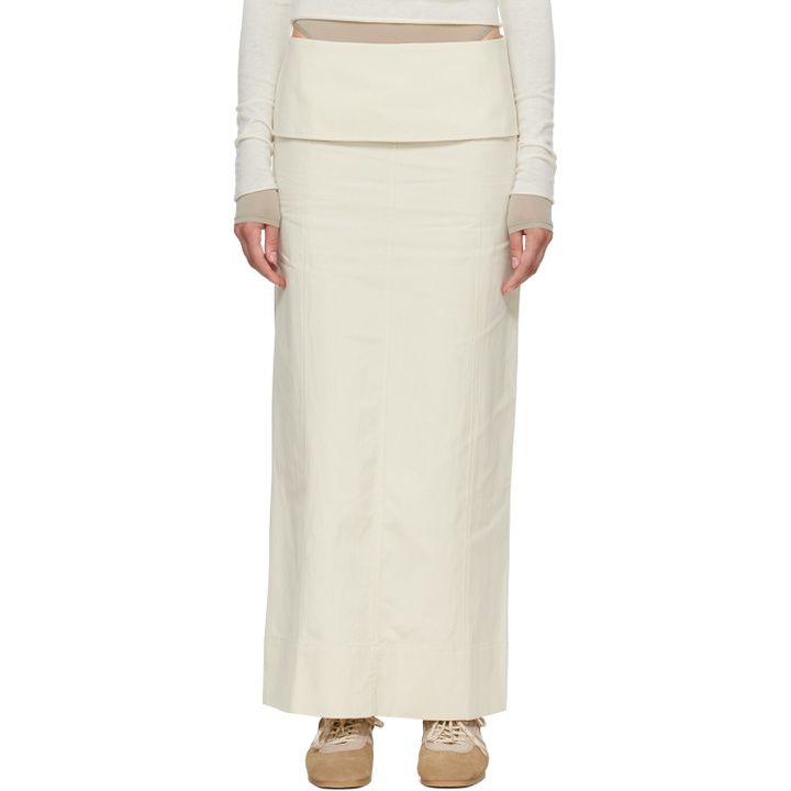 Photo: Belle Anna Off-White Helia Maxi Skirt