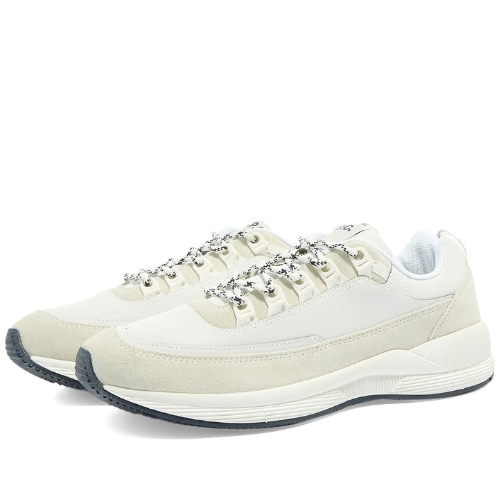 Photo: A.P.C. Men's Jay Sneakers in White
