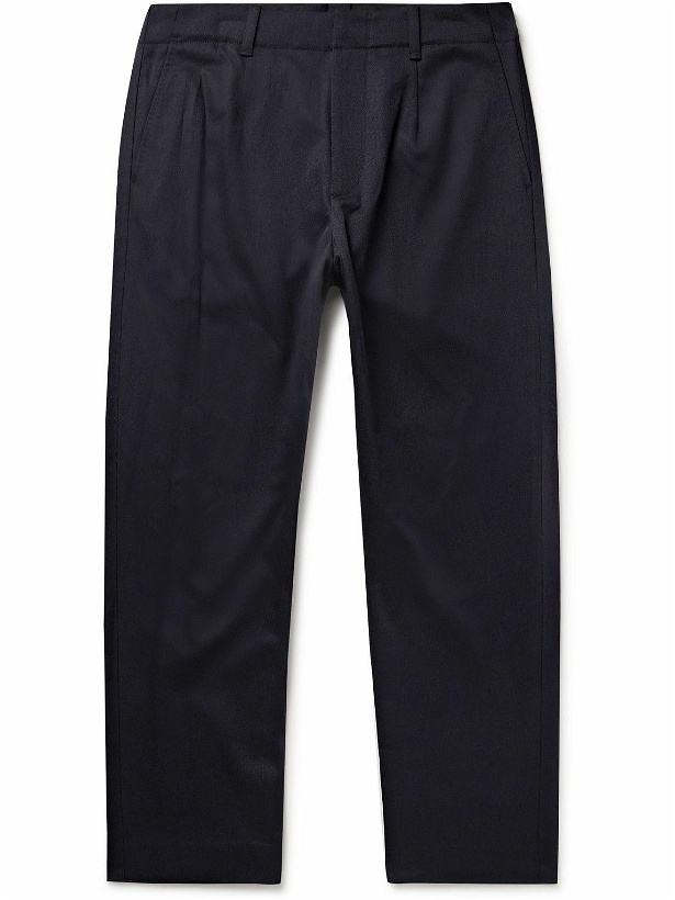 Photo: Rag & Bone - Shift Tapered Pleated Wool-Twill Suit Trousers - Blue