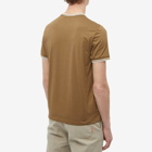 Fred Perry Men's Twin Tipped T-Shirt in Shaded Stone