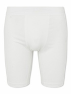 James Perse - Elevated Lotus Sport Cotton-Blend Jersey Boxer Briefs - White