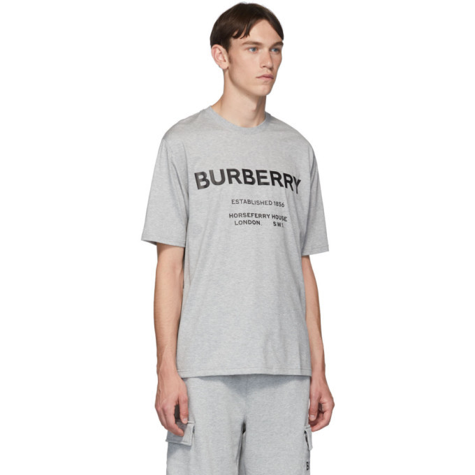 Burberry t outlet shirt grey