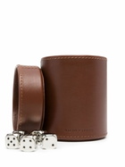 Ralph Lauren Home Warren Leather Dice-Cup Set