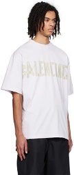 Balenciaga Off-White Tape Type T-Shirt