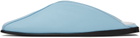 MM6 Maison Margiela Blue Square Toe Slippers