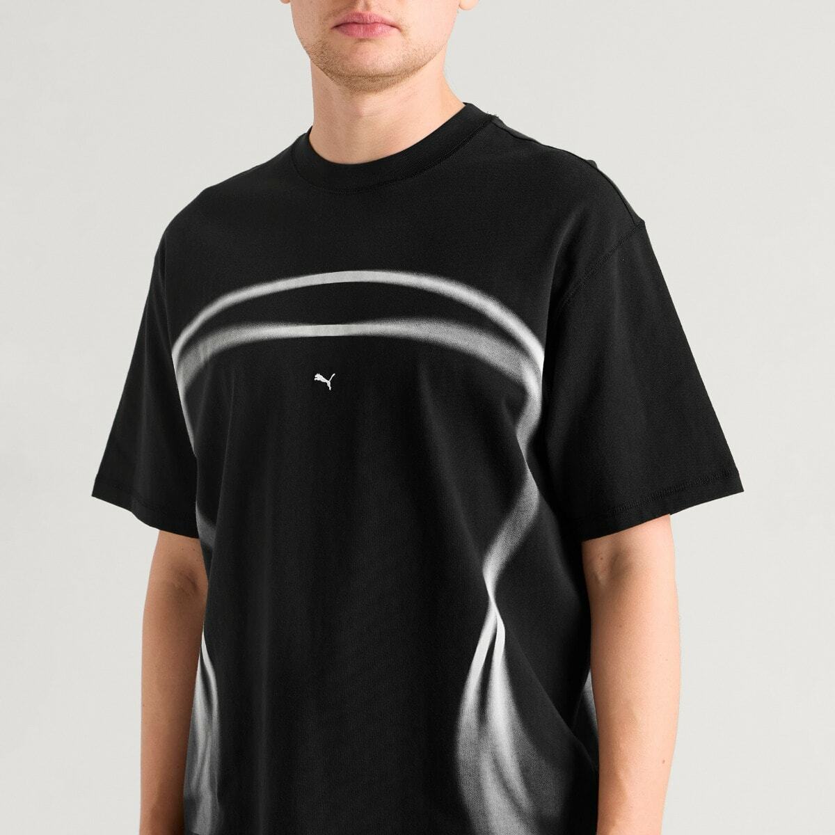Puma Men's CLRT Graphic T-Shirt in Black