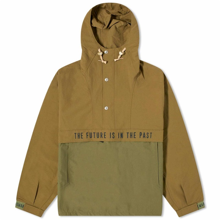 Photo: Human Made Men's Anorak Parka Jacket in Olive Drab