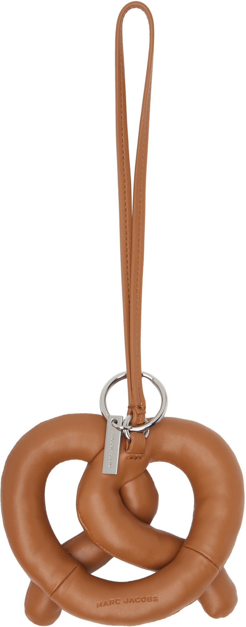 Marc Jacobs Brown Soft Pretzel Bag Charm
