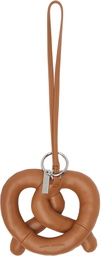 Marc Jacobs Brown Soft Pretzel Bag Charm