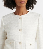 Nina Ricci Cotton-blend tweed cardigan