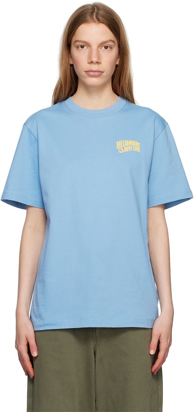 Photo: Billionaire Boys Club Blue Small Arch Logo T-Shirt