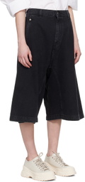 Sofie D'Hoore Black Pluto Denim Shorts