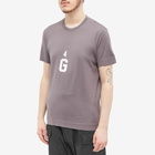 Givenchy Men's 4G Front & Back Logo T-Shirt in Quartz Grey