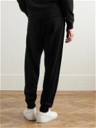 Mr P. - Wool and Cashmere-Blend Sweatpants - Black