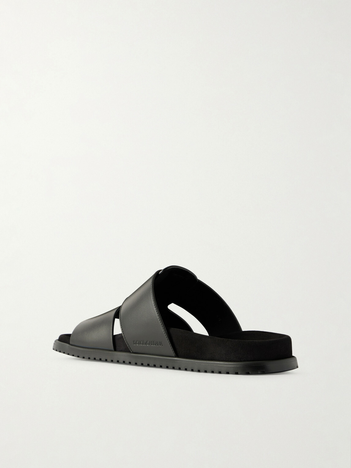 Dolce&Gabbana - Leather Sandals - Black Dolce & Gabbana