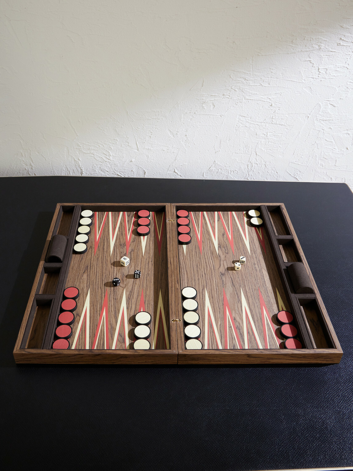 L'Objet - Laotze Wood Backgammon Set