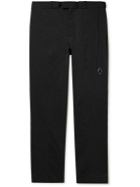A-COLD-WALL* - Stealth Straight-Leg Logo-Appliquéd Nylon-Crepe Trousers - Black