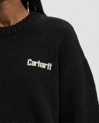 Carhartt WIP Growth Sweater Black Womens Sweatshirt