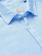 CANALI - Linen Shirt - Blue