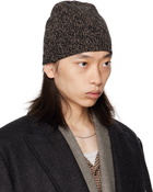 OUR LEGACY Black & Brown Classic Beanie